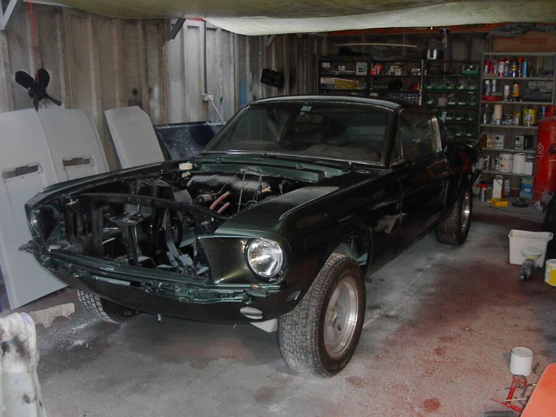 Mustang restoration