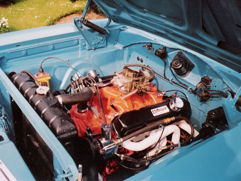 Engine bay tidying