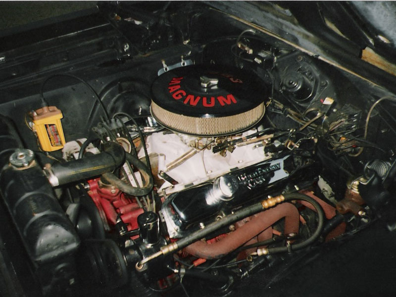 Engine bay tidying